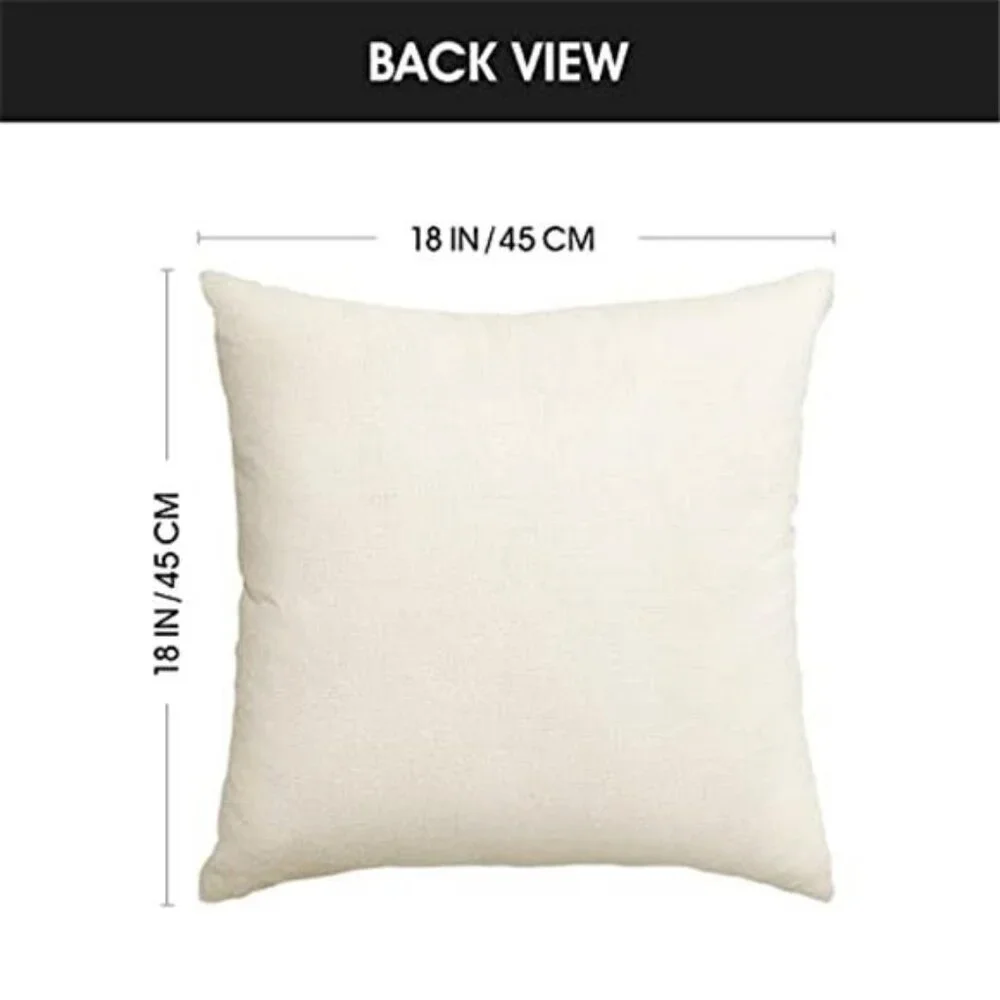 4 Pack Fall Sweet Home Eucalyptus Lamb Ear Wreath Throw Pillow Covers NO INSERT